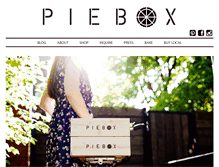 Tablet Screenshot of piebox.com